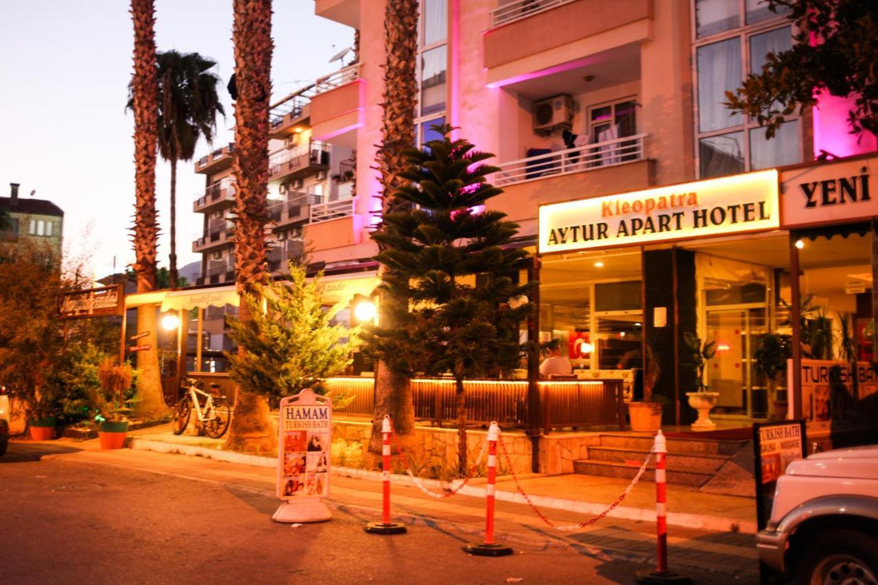 Kleopatra Aytur Apart Hotel Alanya Bagian luar foto