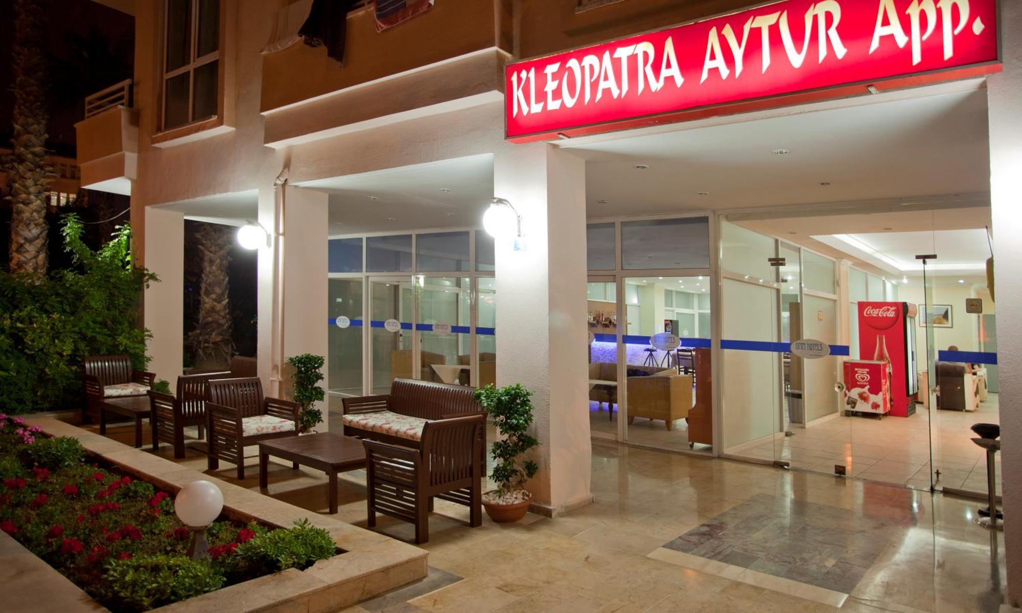 Kleopatra Aytur Apart Hotel Alanya Bagian luar foto