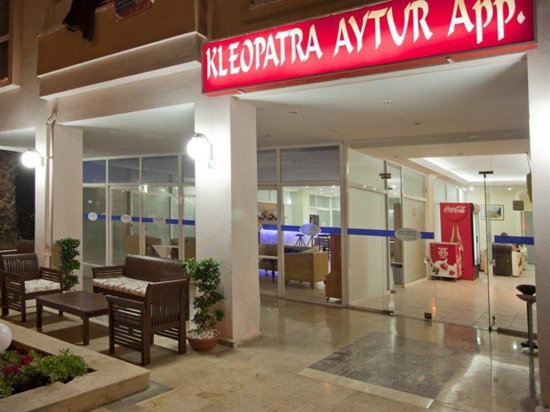 Kleopatra Aytur Apart Hotel Alanya Bagian luar foto